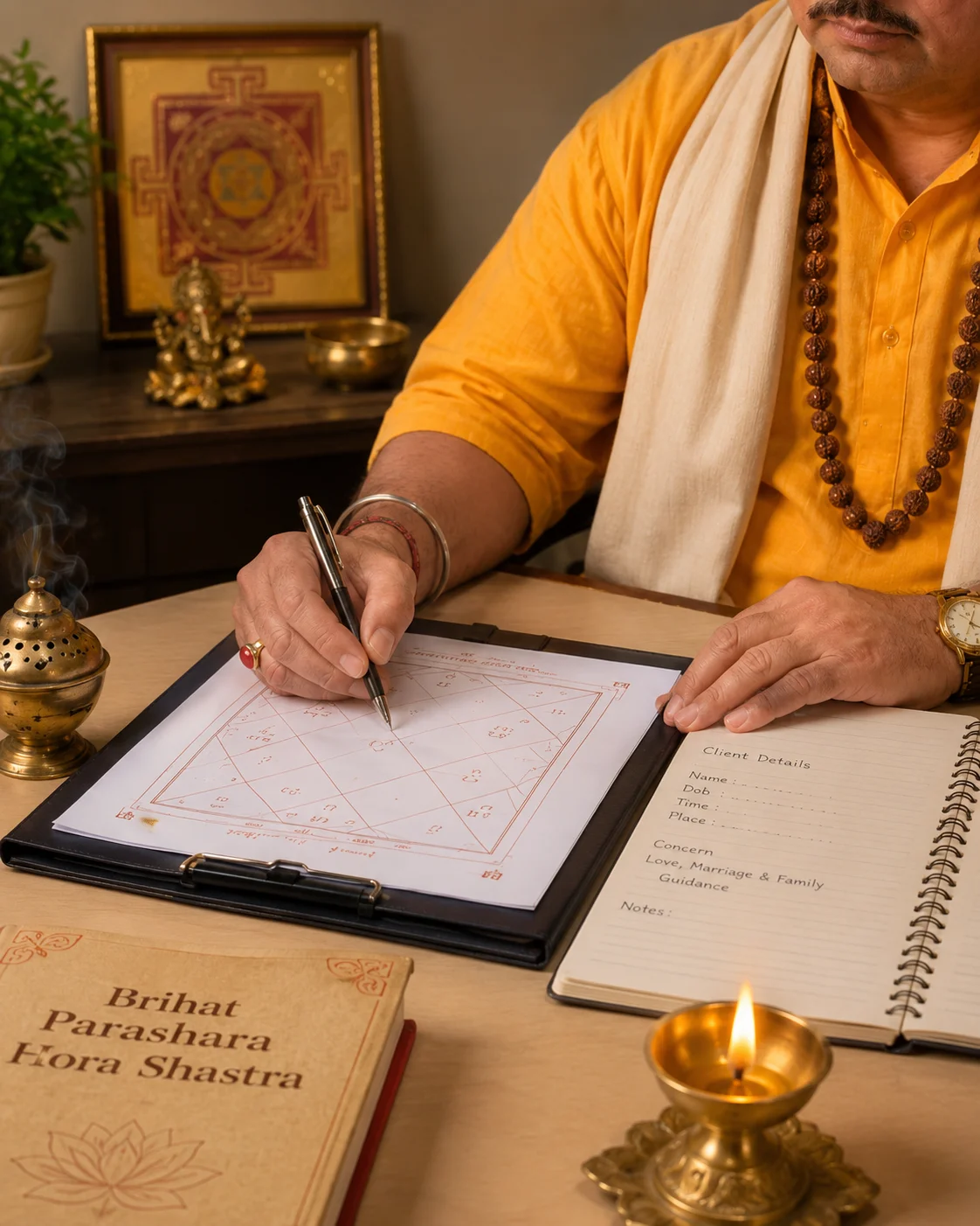 Pandit Rajkamal Shastri in his study